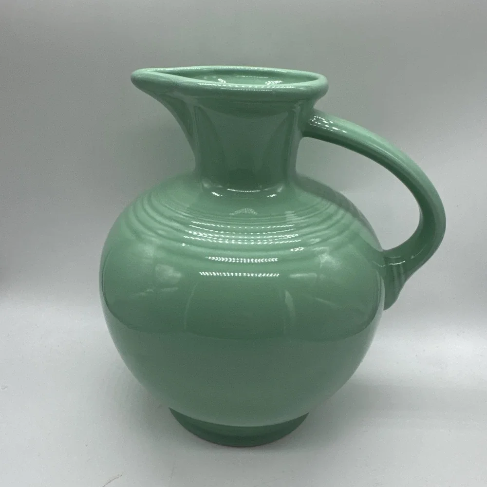 Vintage HL Fiesta Fiestaware Open Carafe Sea Mist